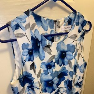 Floral size 10 Calvin Klein dress